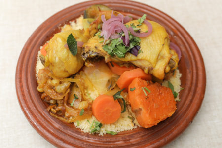 Couscous poulet - cantine gamila
